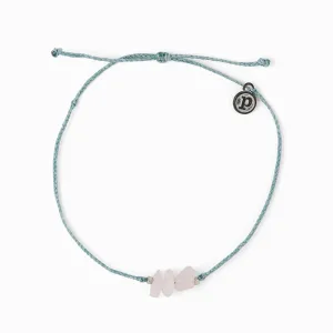 Rose Quartz Raw Stone Anklet