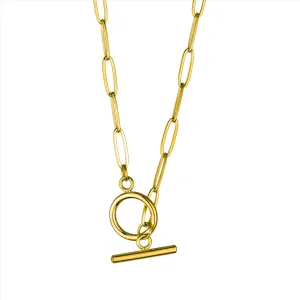 Saffron Round Clasp Bracelet - Gold