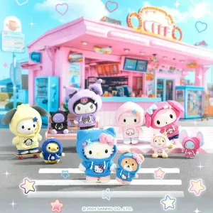 Sanrio Citywalk Series Plush Keychain and Brooch