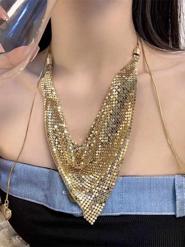 Sequined Necklaces Accessories