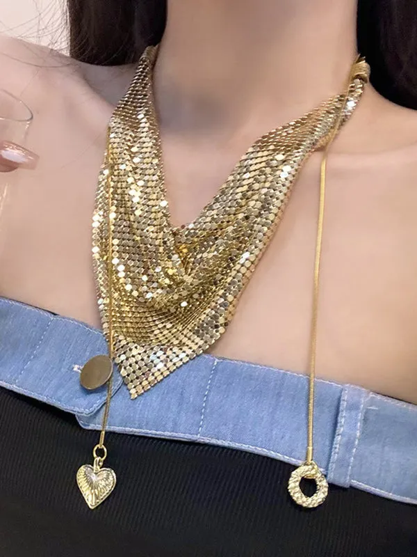 Sequined Necklaces Accessories
