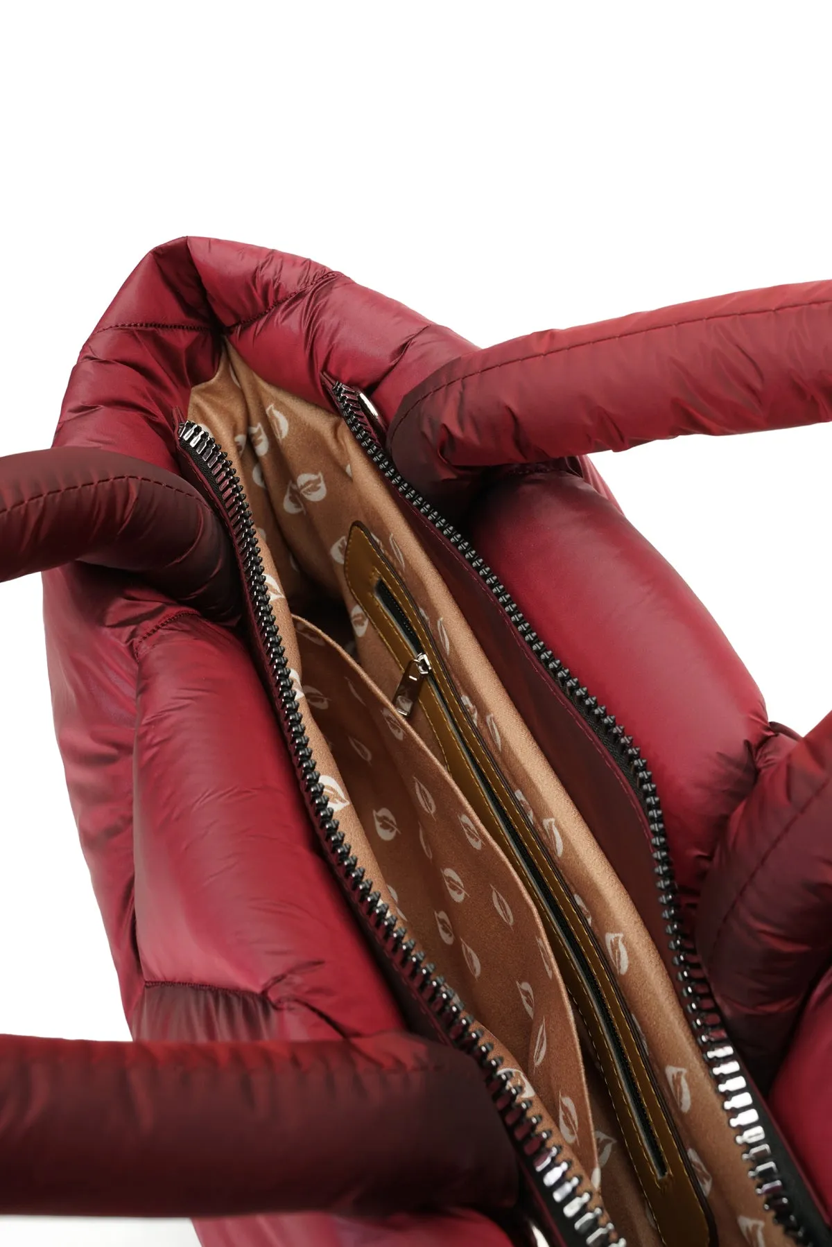 Shoulder Bags Antique Red Metallic