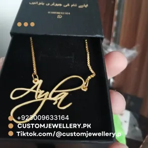 Signature Style Custom Name Necklace