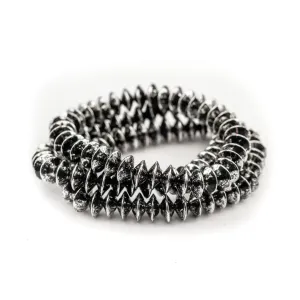 Silver Disc Bracelet