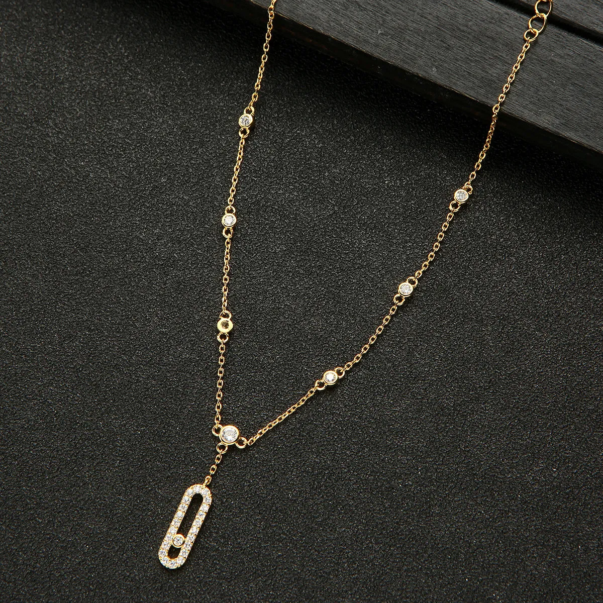 Simple And Versatile Anklets With Micro Zirconia