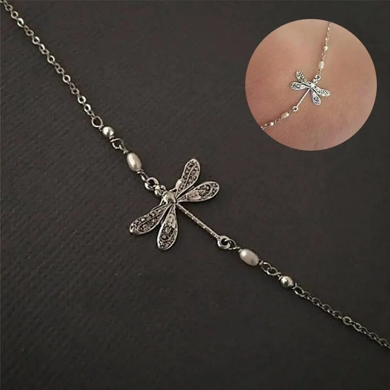 💟Simple Fashion Dragonfly Insect Women's Anklet✨