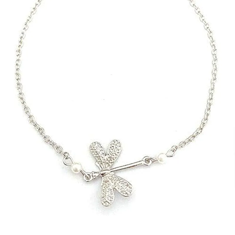 💟Simple Fashion Dragonfly Insect Women's Anklet✨