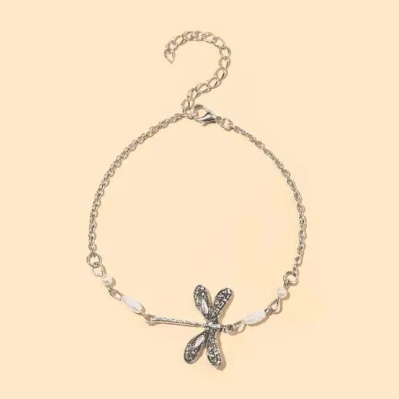 💟Simple Fashion Dragonfly Insect Women's Anklet✨