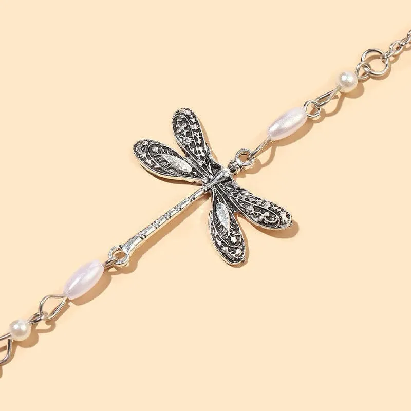 💟Simple Fashion Dragonfly Insect Women's Anklet✨