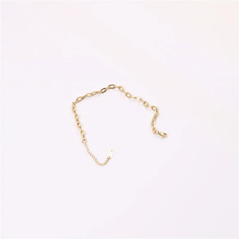 Simple temperament anklet women