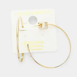 Simply Classic Hoop Earrings