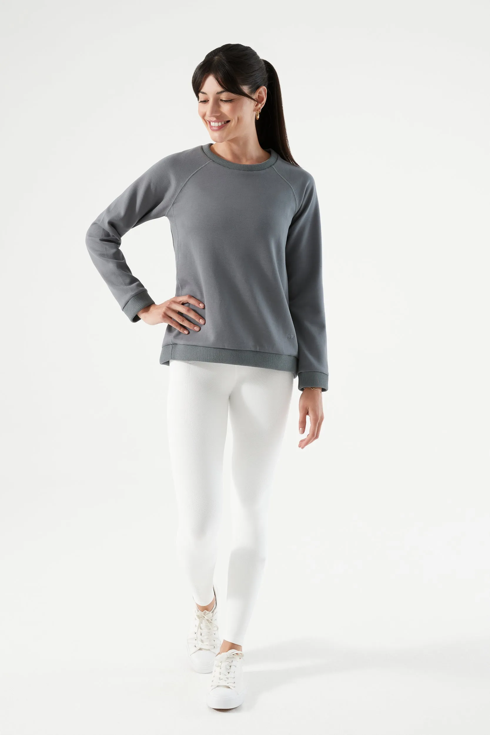 Sleek Crew - Softest Crewneck Sweatshirt for Women