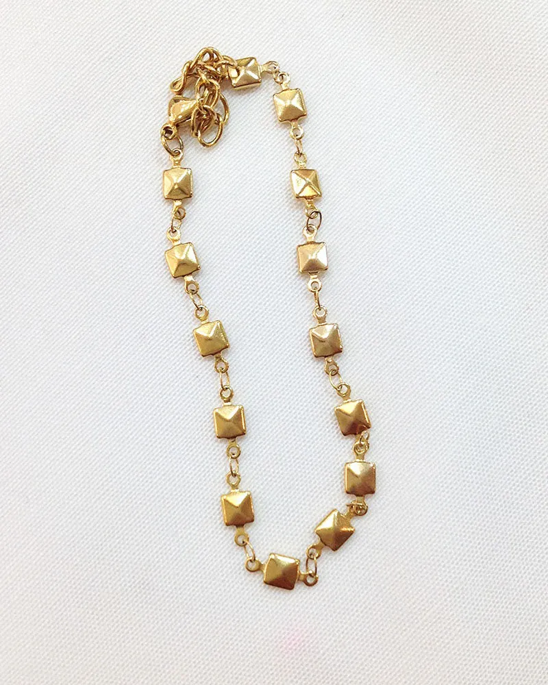 SQUARE ANKLET