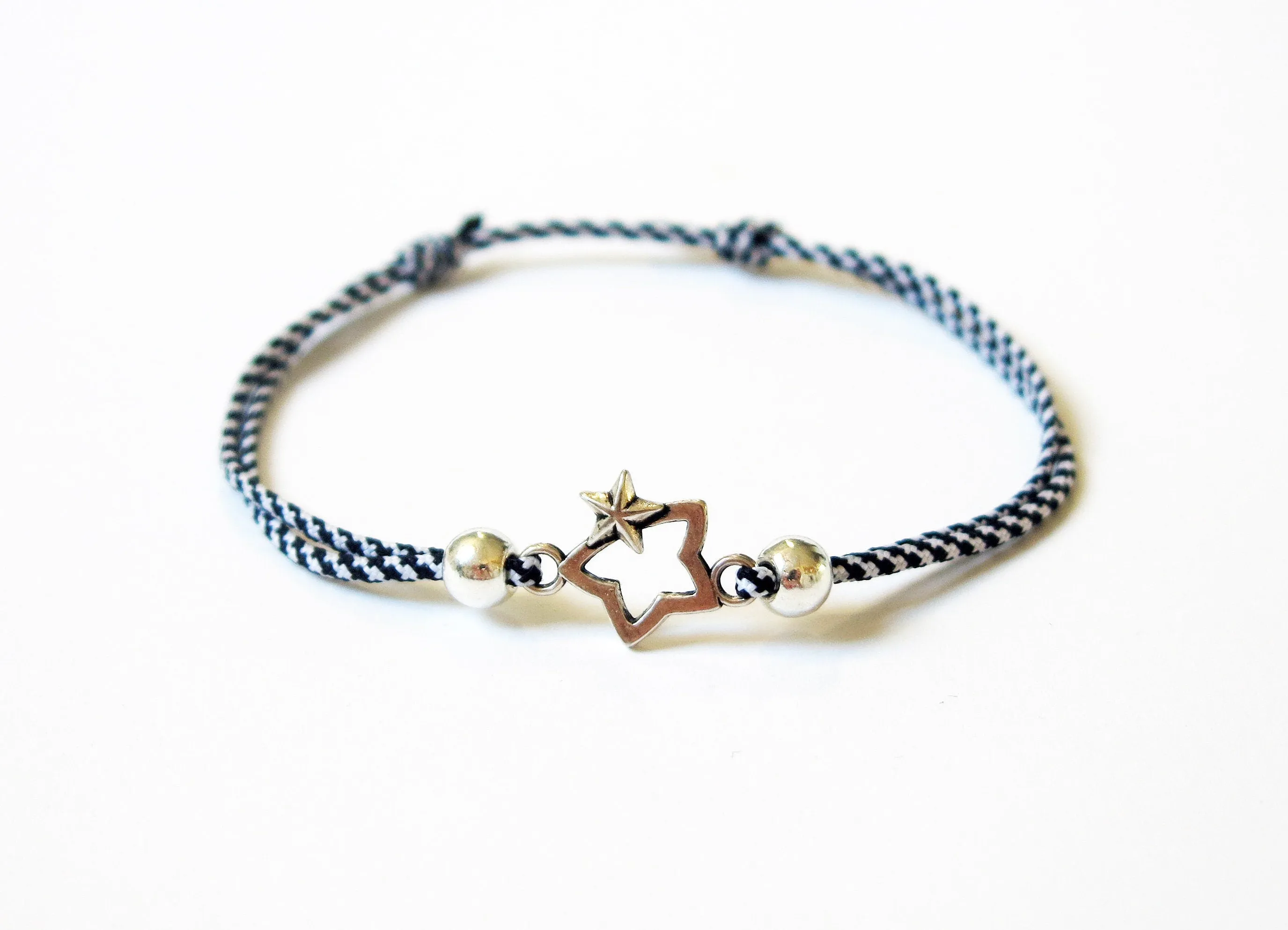 STELLA - Minimalist , Unisex,  String Bracelet or Anklets.