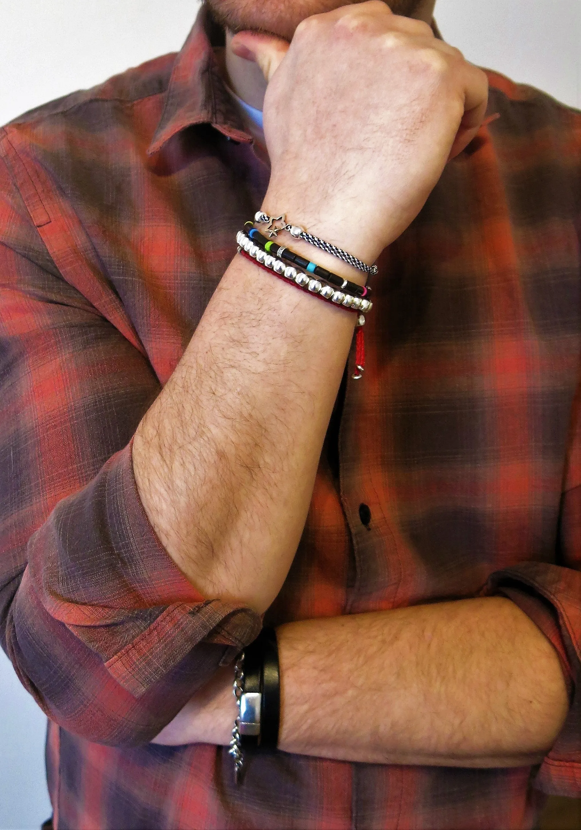 STELLA - Minimalist , Unisex,  String Bracelet or Anklets.