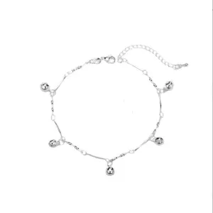 Sterling Silver Fashion Minimalist Anklet For Women