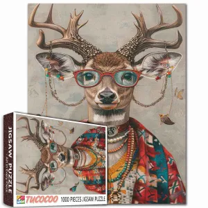 Stylish Deer Jigsaw Puzzle
