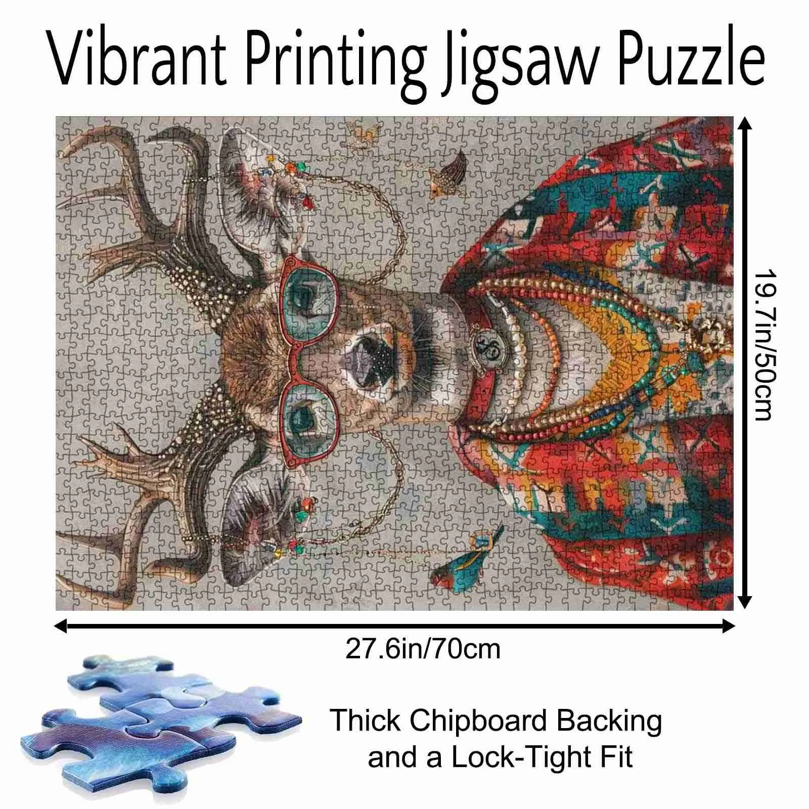 Stylish Deer Jigsaw Puzzle