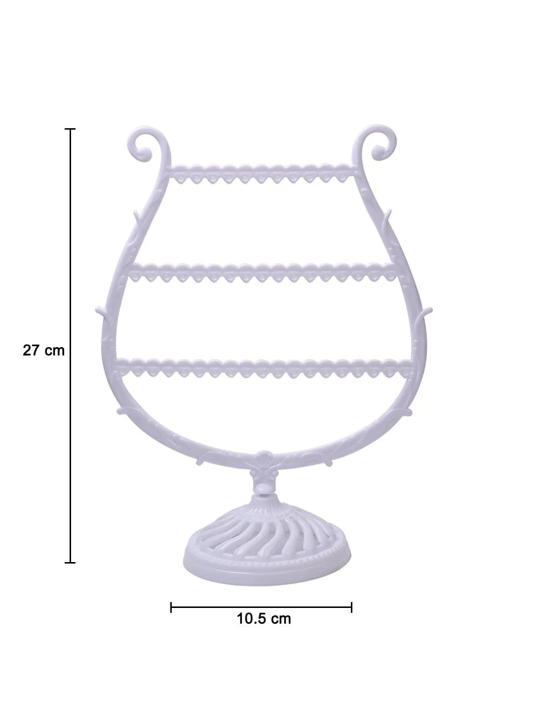 Stylish White Jewellery Holder