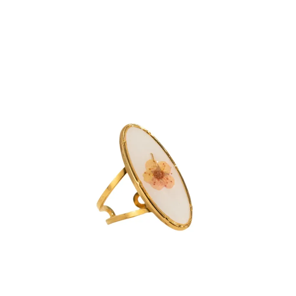 TEEK - Eternity Flower 18K Gold Plated Ring