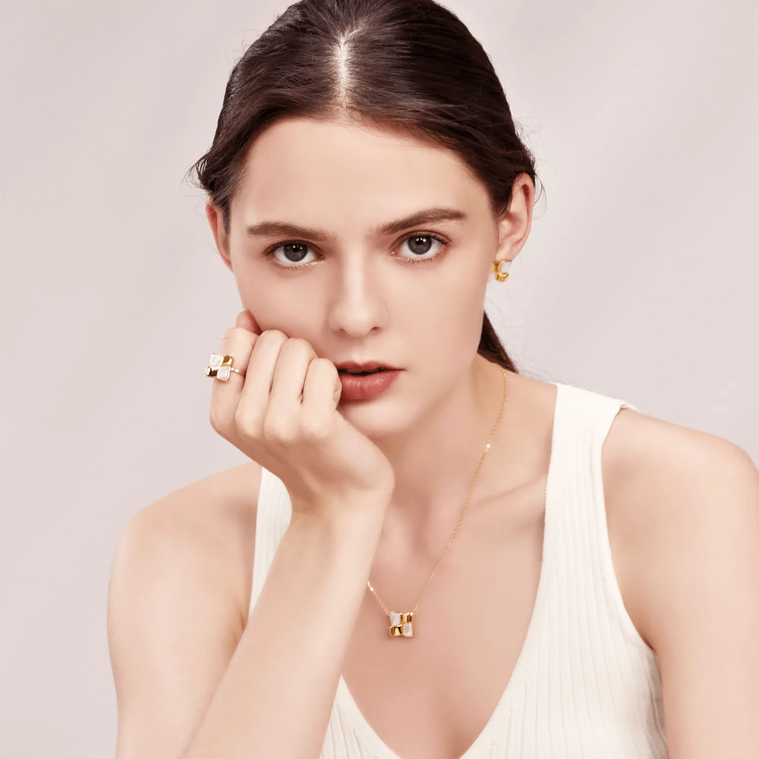 Textile Statement Ring