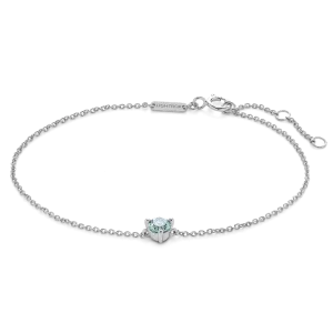 The Blue Mini Solitaire Bracelet
