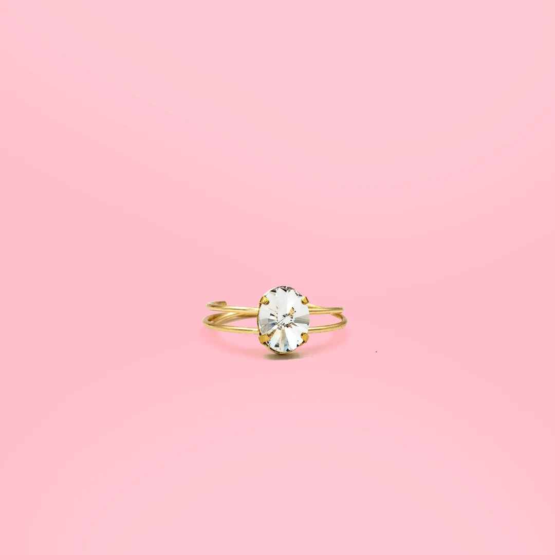 Timeless - Crystal Ring