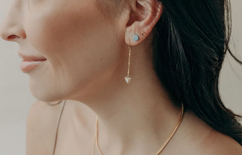 Tiny Shape Dangle Earrings