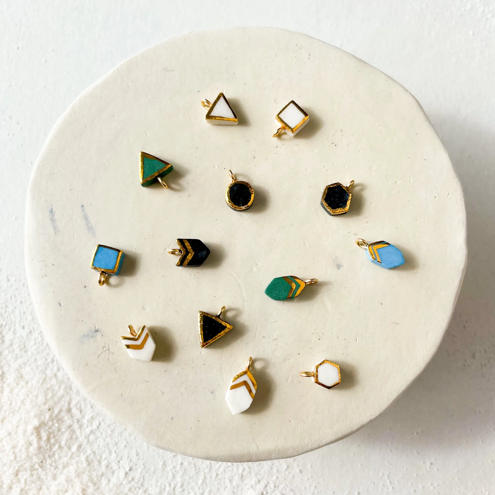 Tiny Shape Dangle Earrings