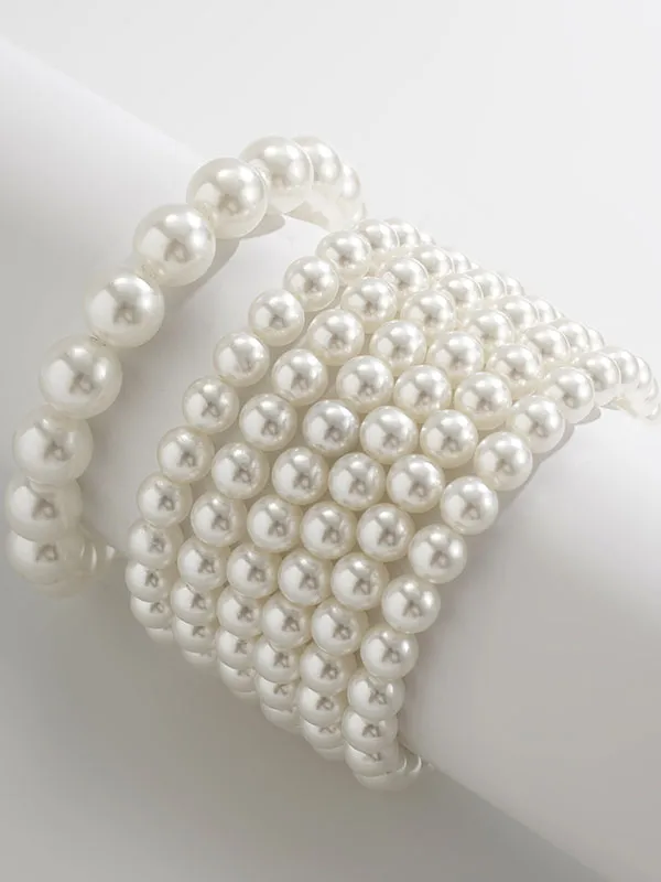 Two Pcs Geometric Anklets