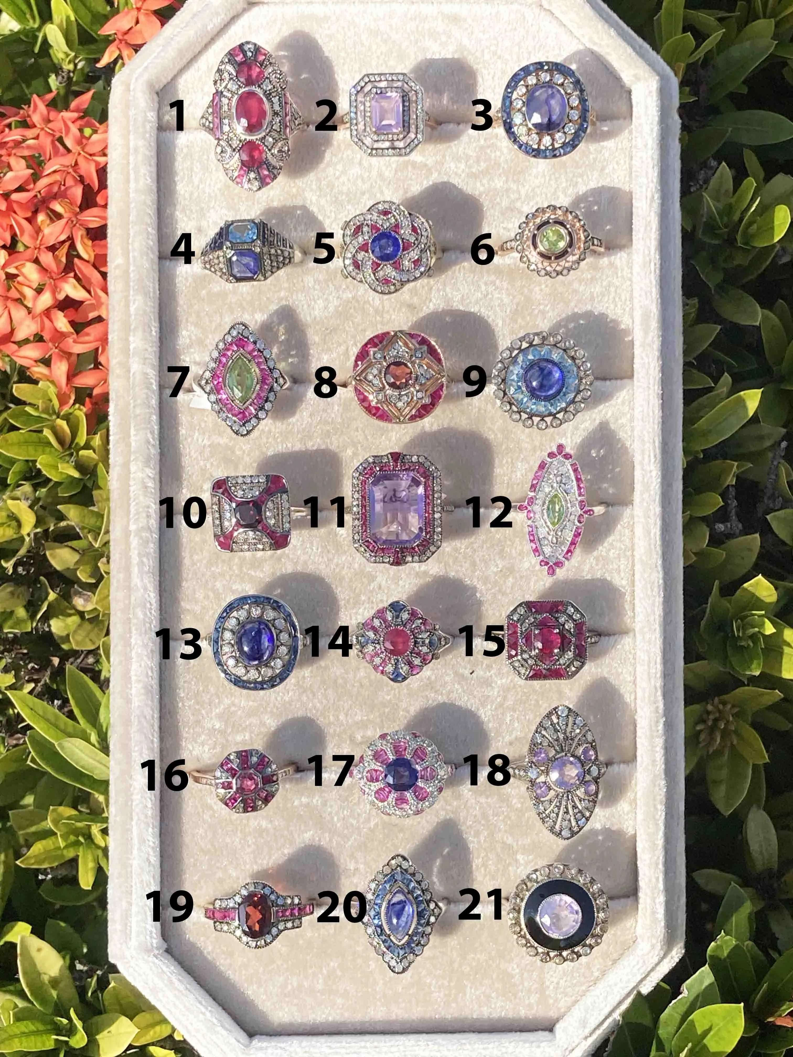 Victorian Revival Statement Dinner Rings R0000