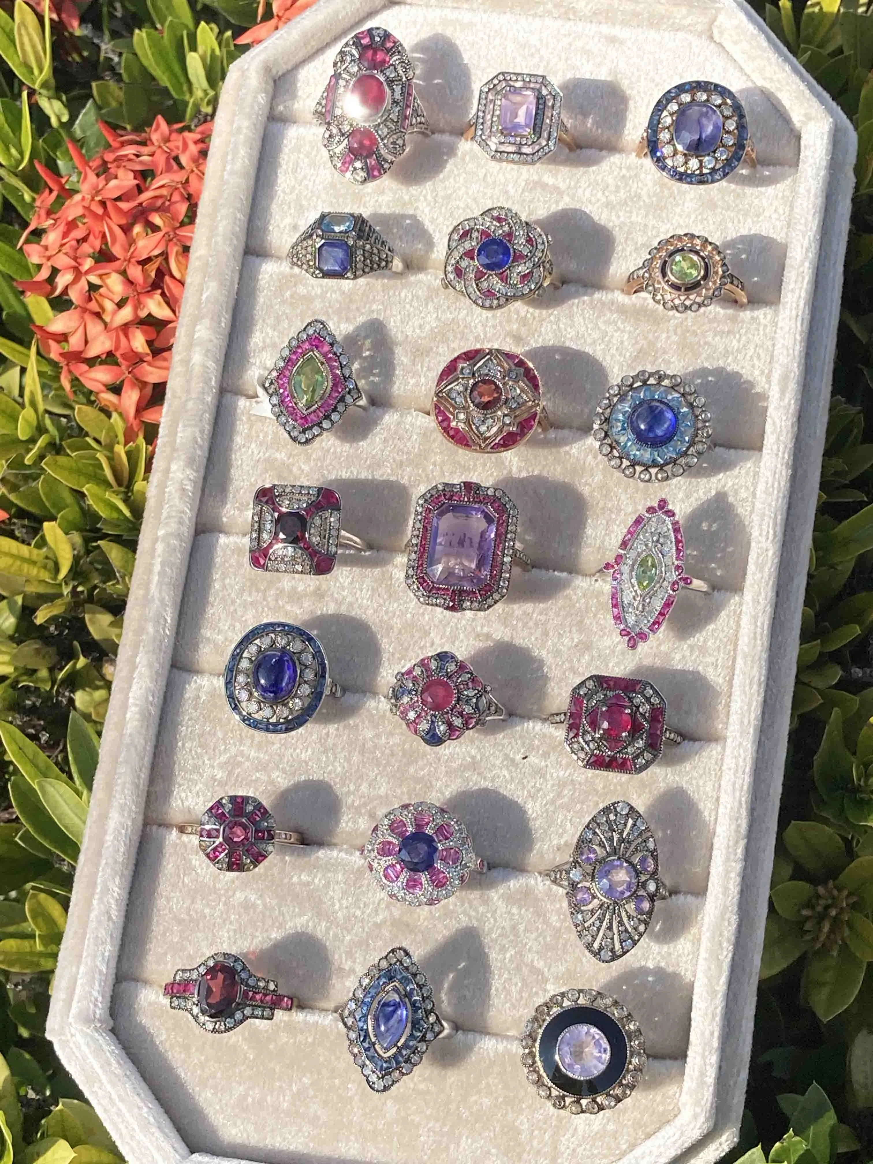 Victorian Revival Statement Dinner Rings R0000