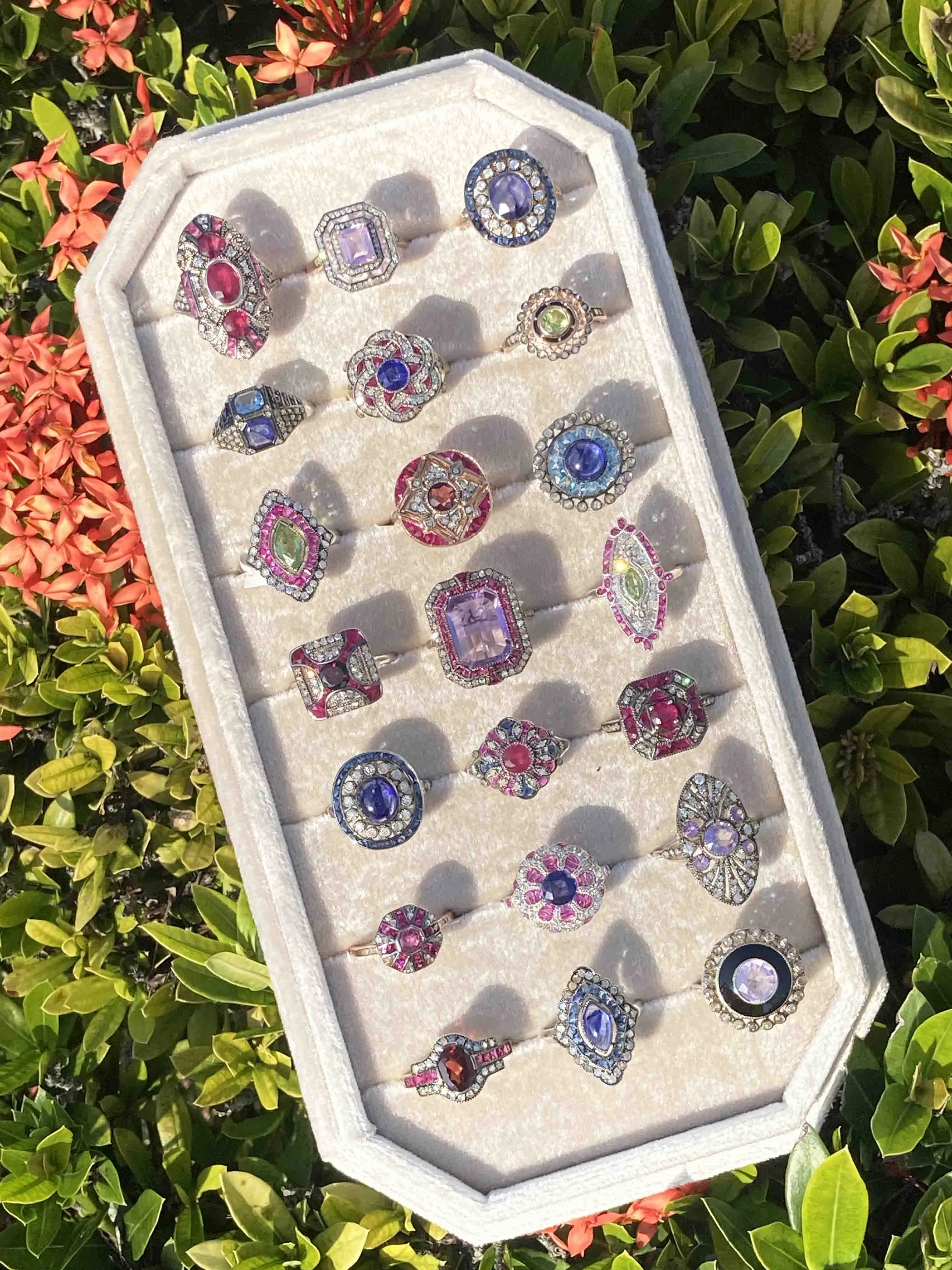 Victorian Revival Statement Dinner Rings R0000