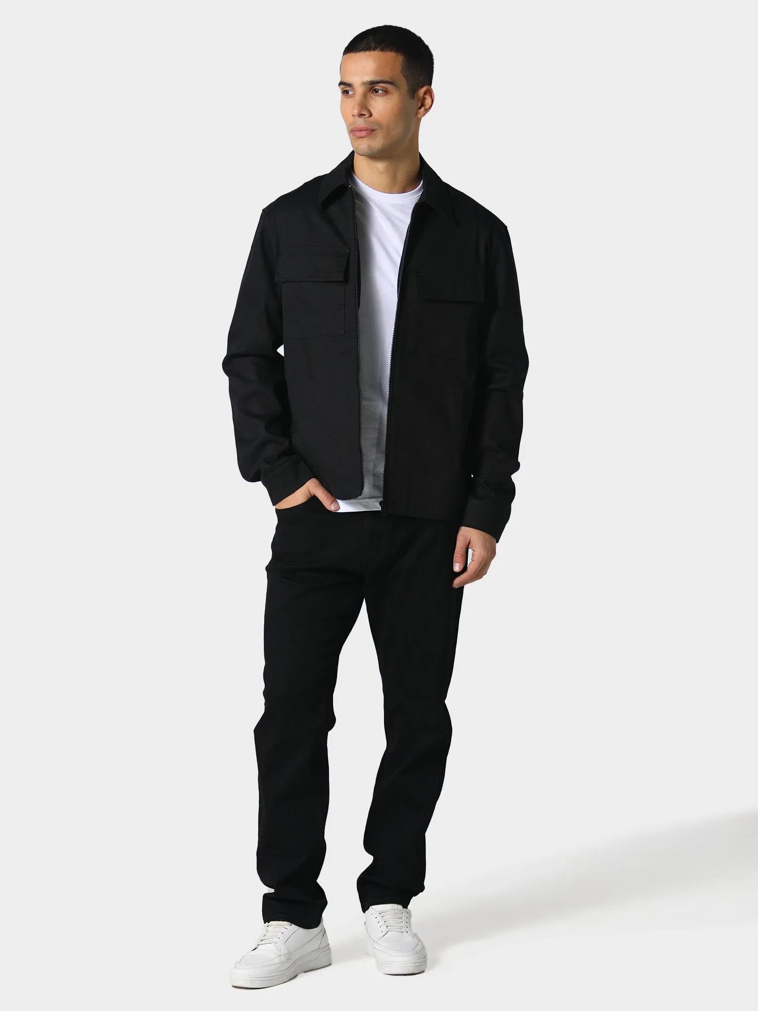 Zandus Black Overshirt